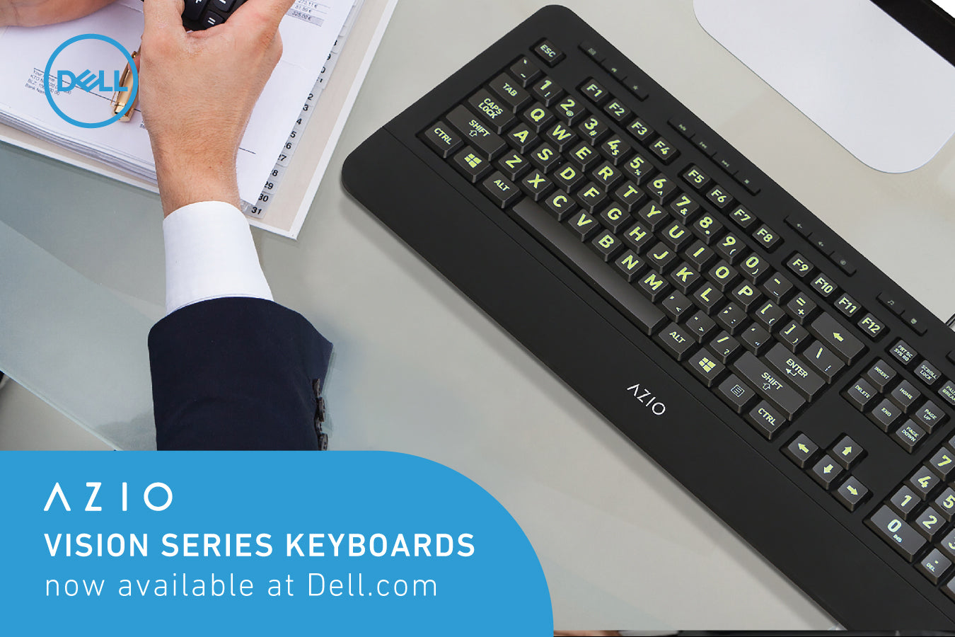 Vision Series Keyboards Now Available at Dell.com
