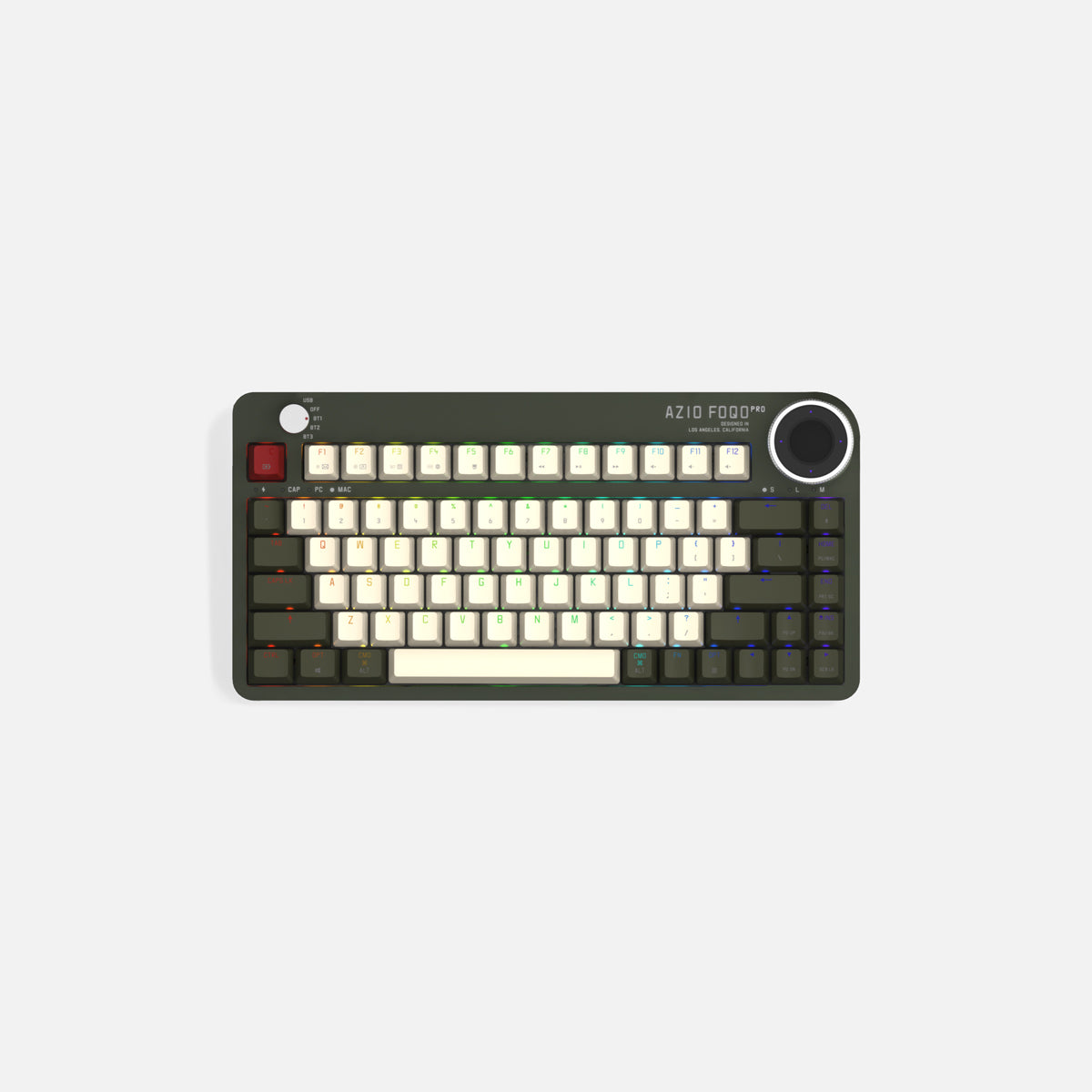 फोको प्रो वायरलेस हॉट-स्वैपेबल कीबोर्ड