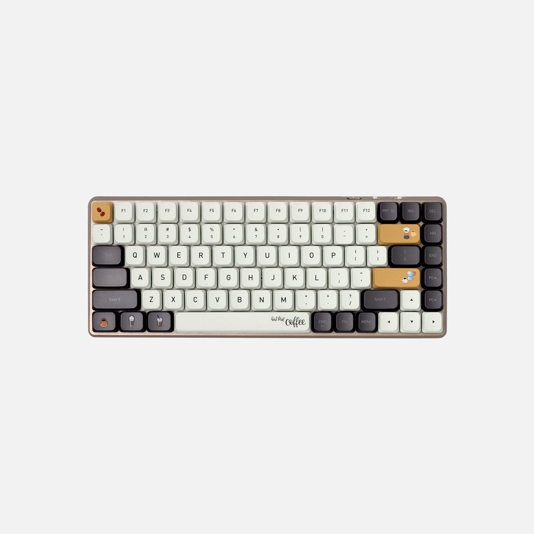 Koffie slanke keycaps