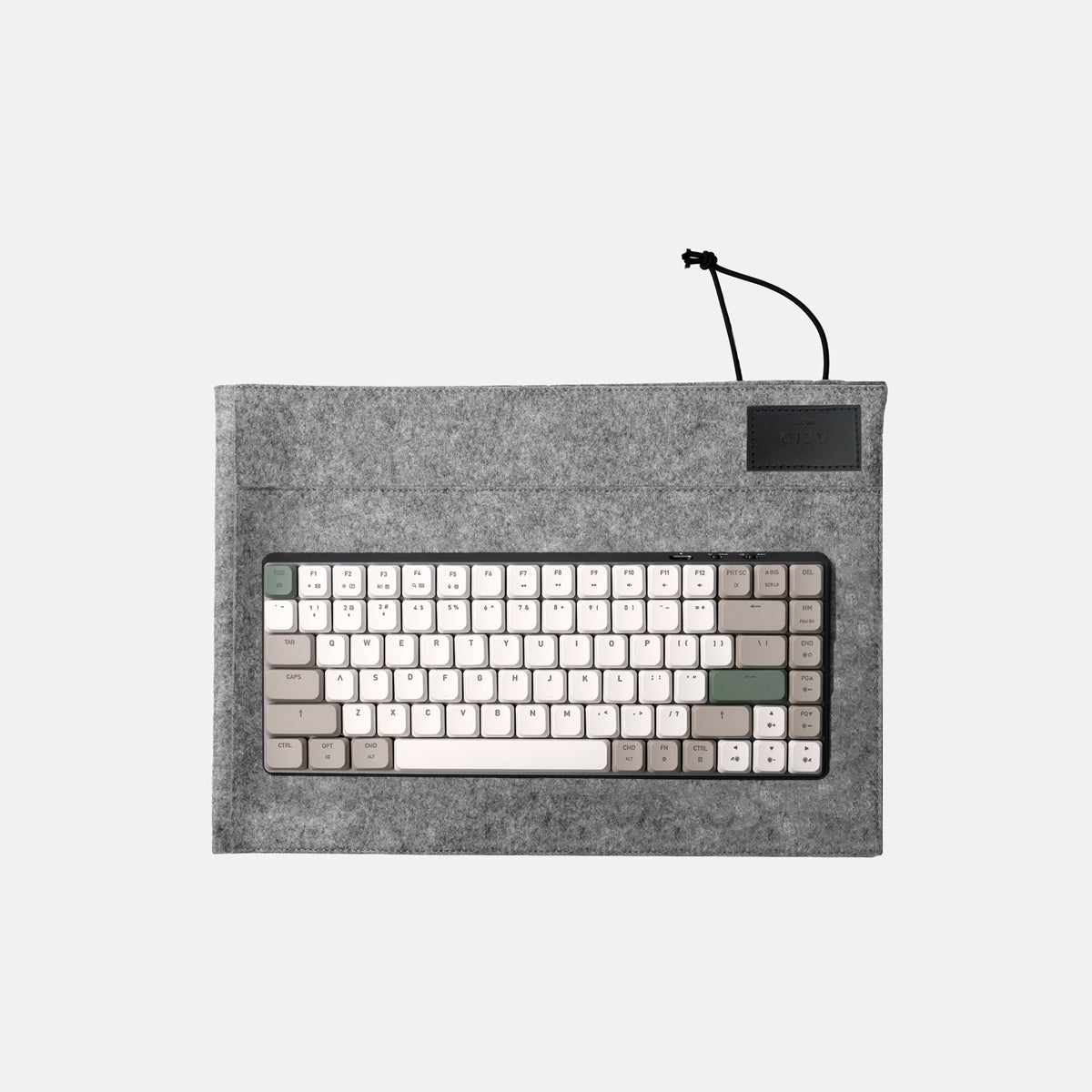 Azio Tastatur-Reisetasche aus Filz