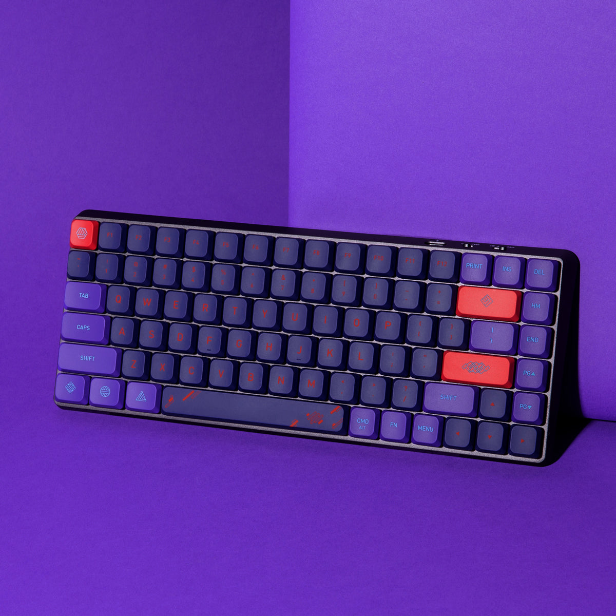 Neon flux slanke keycaps