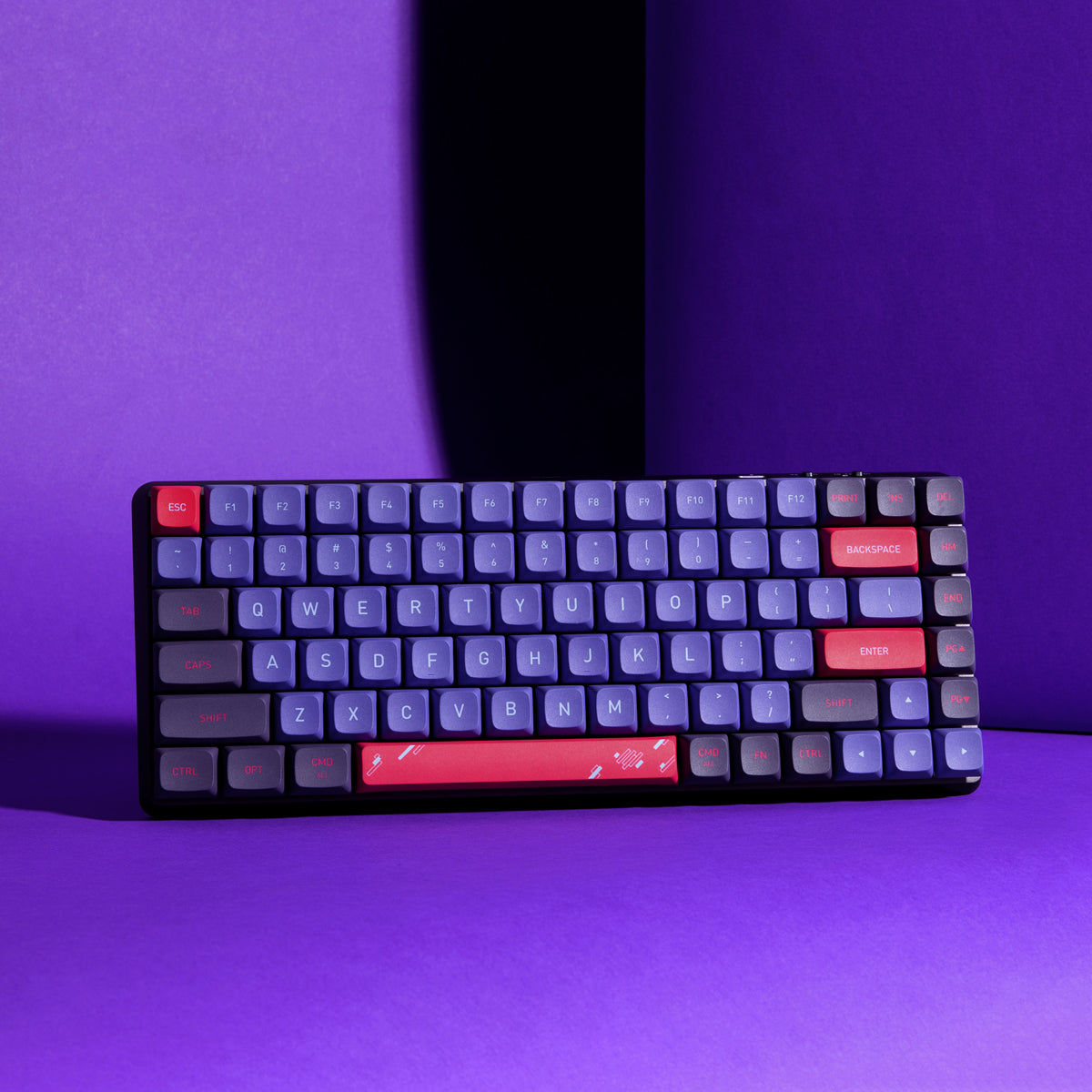 Neon Flux Keycaps