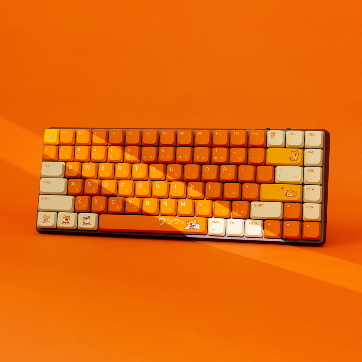 Shiba slanke keycaps