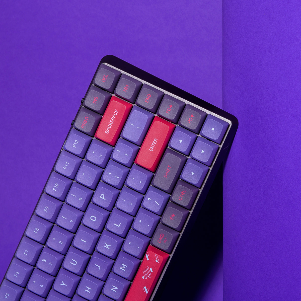 Neon Flux Keycaps