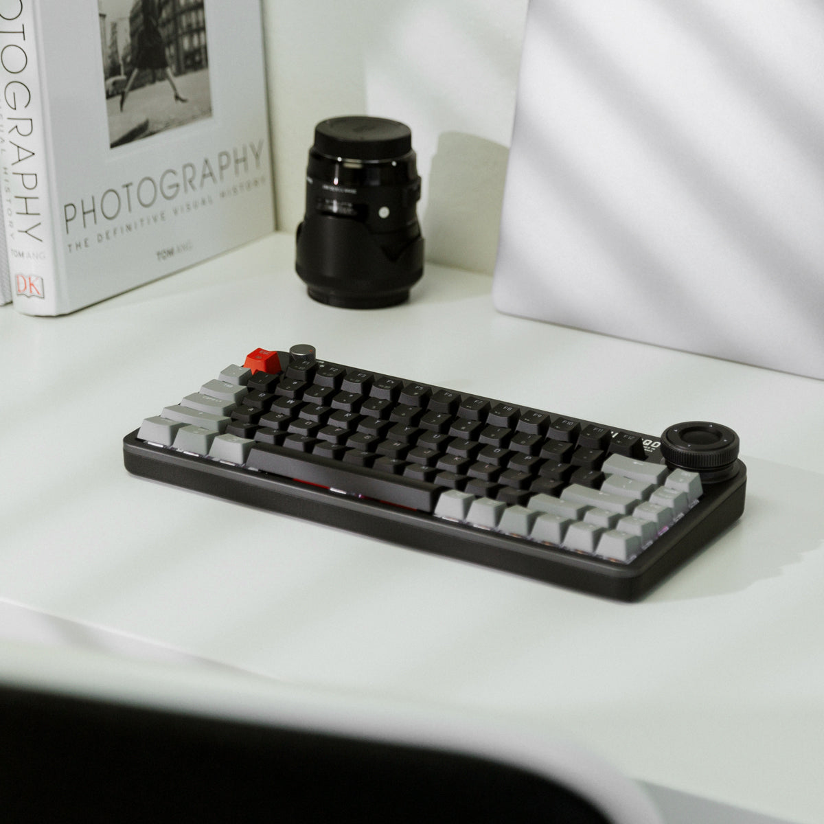 Teclado hot-swap sem fio Foqo pro