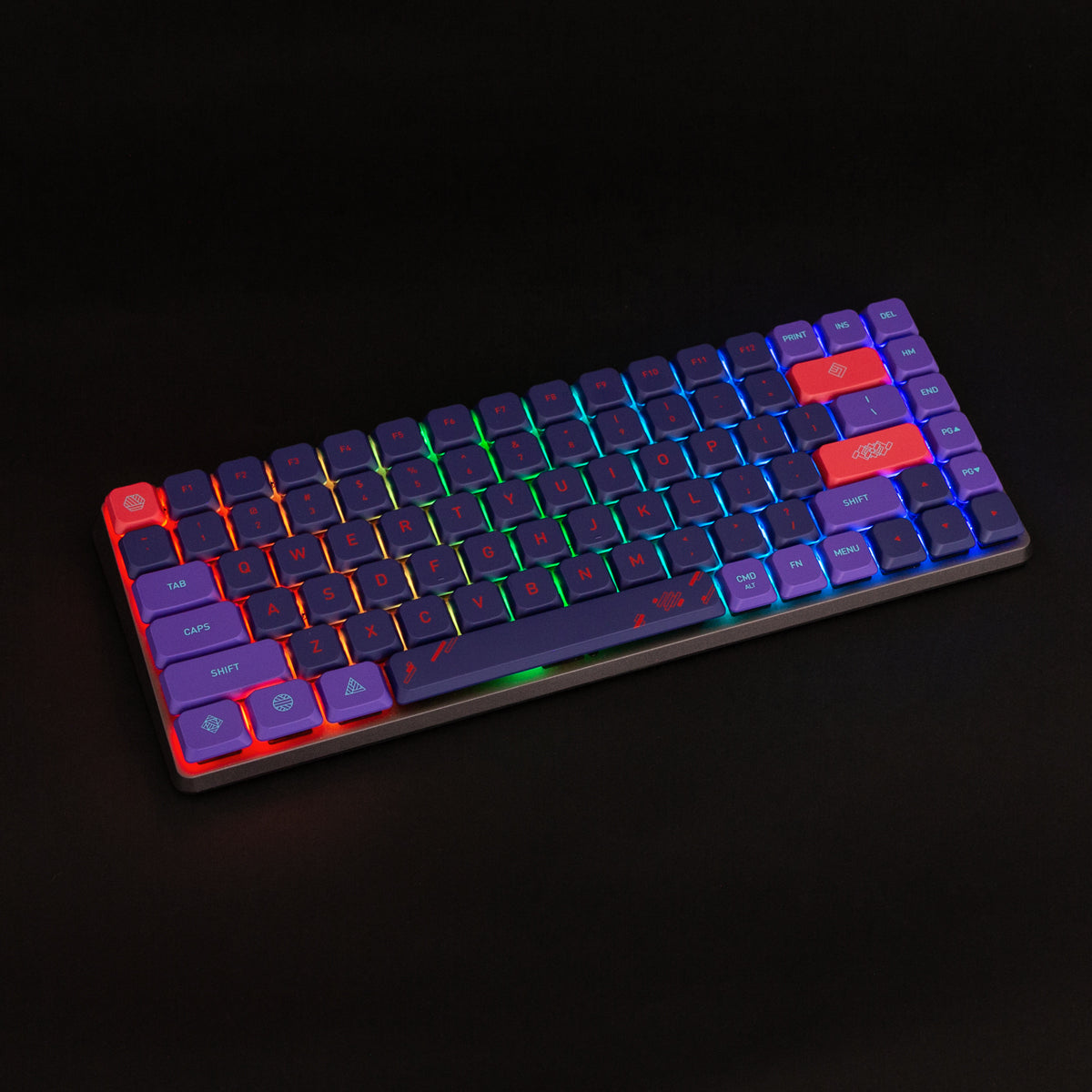 Neon flux slanke keycaps