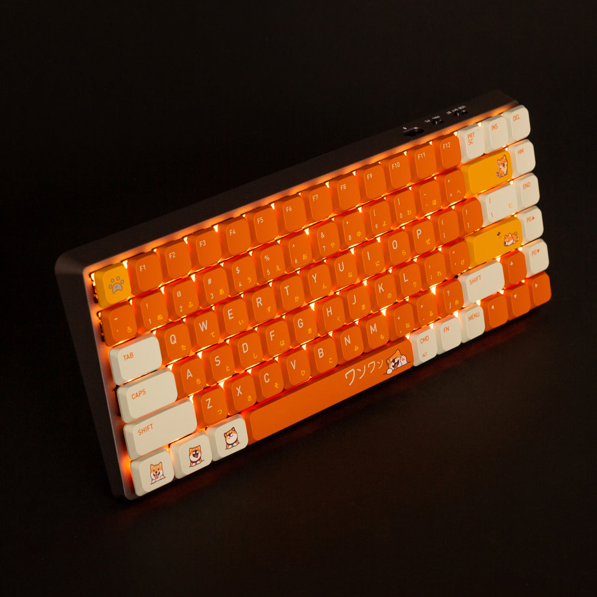 Shiba slanke keycaps