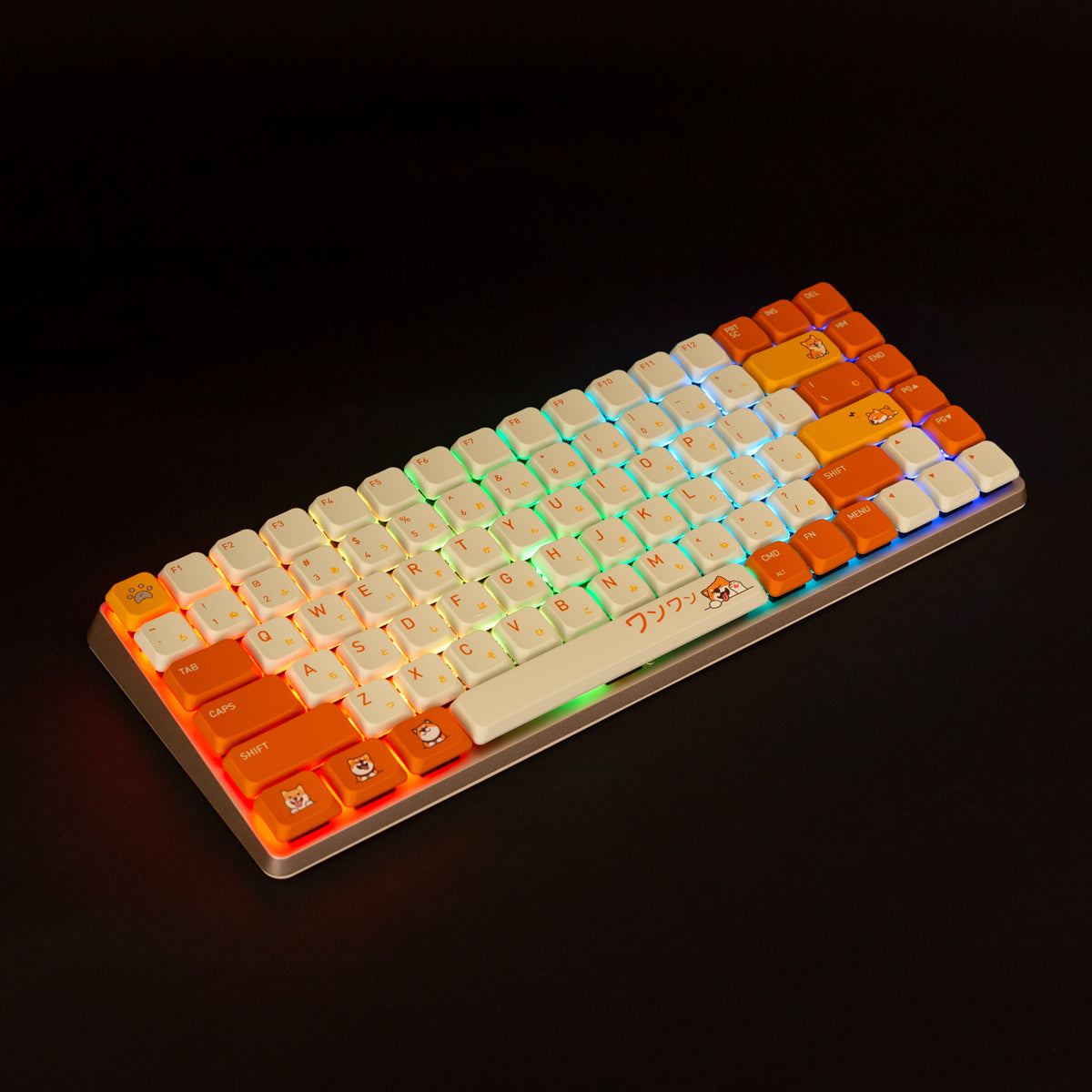 Shiba slanke keycaps