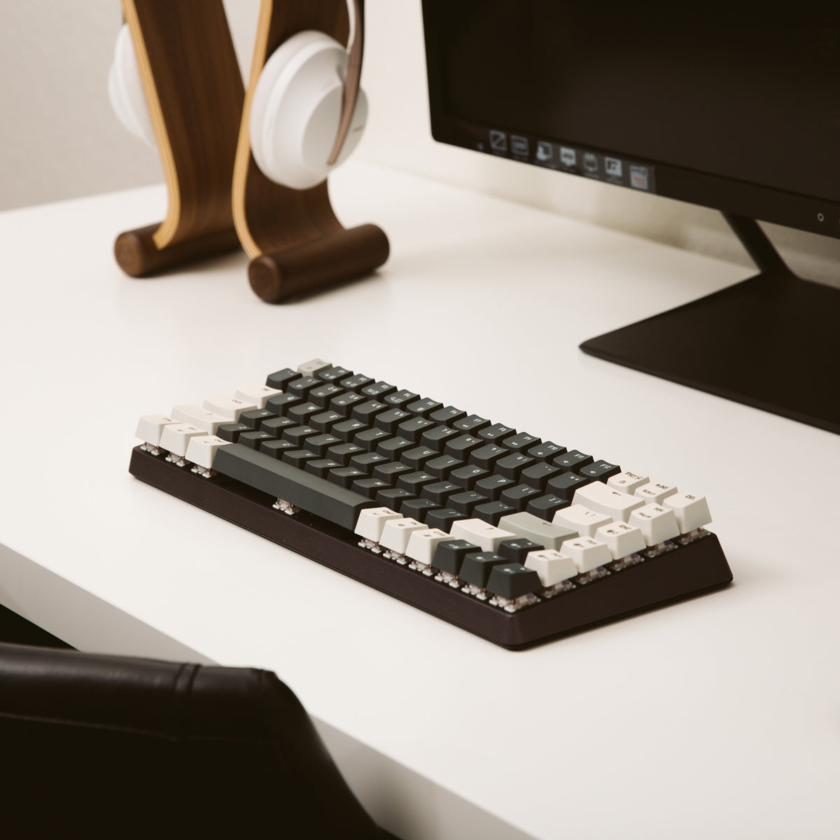 Cascade 75 % kabellose Hot-Swap-fähige Tastatur