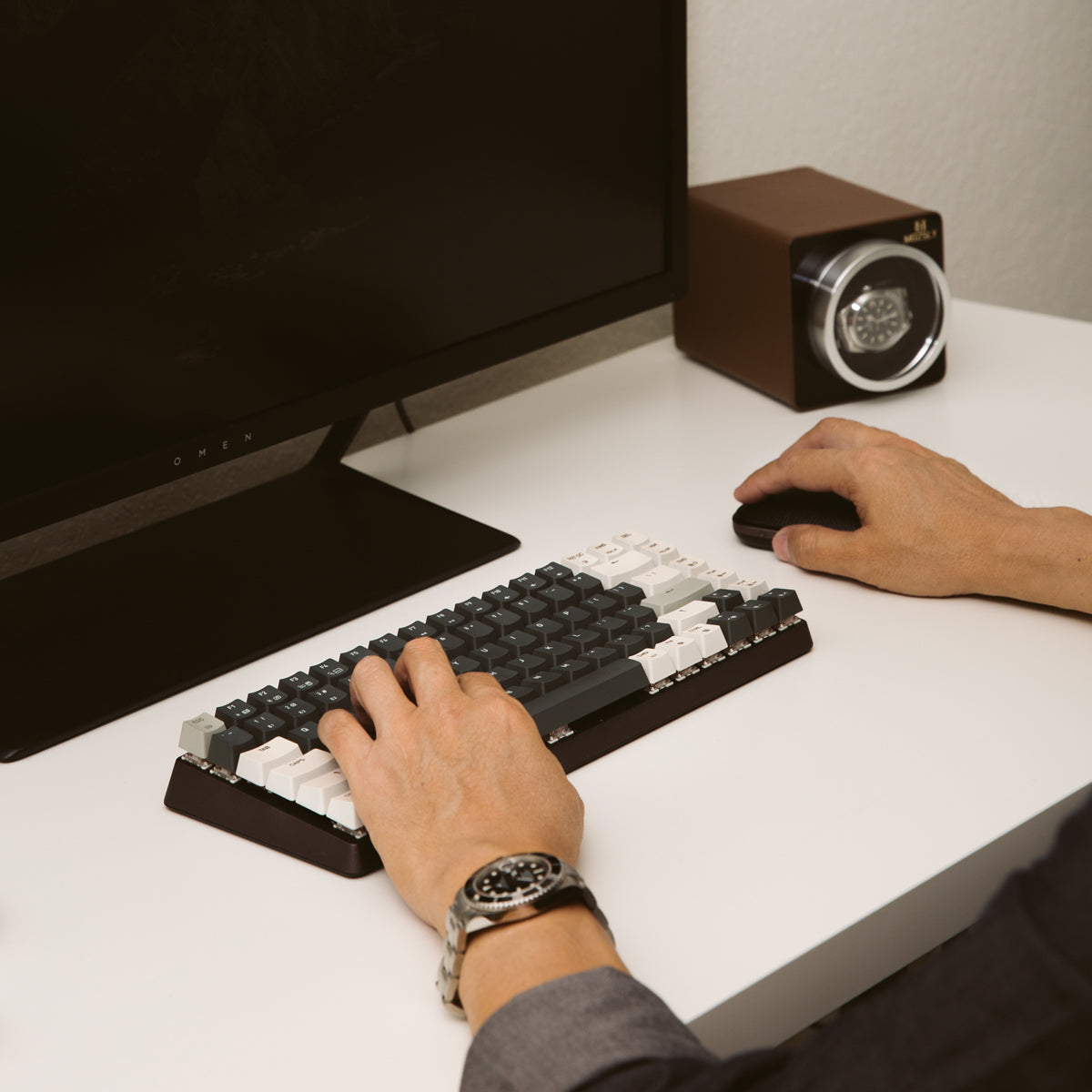 Clavier Cascade 75 % sans fil remplaçable à chaud