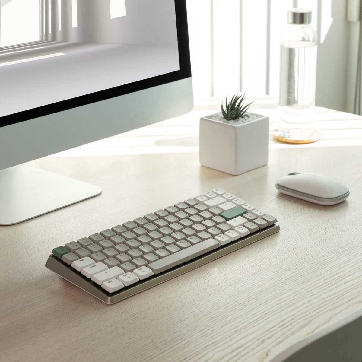 لوحة مفاتيح Cascade رفيعة قابلة للتبديل السريع بنسبة 75%