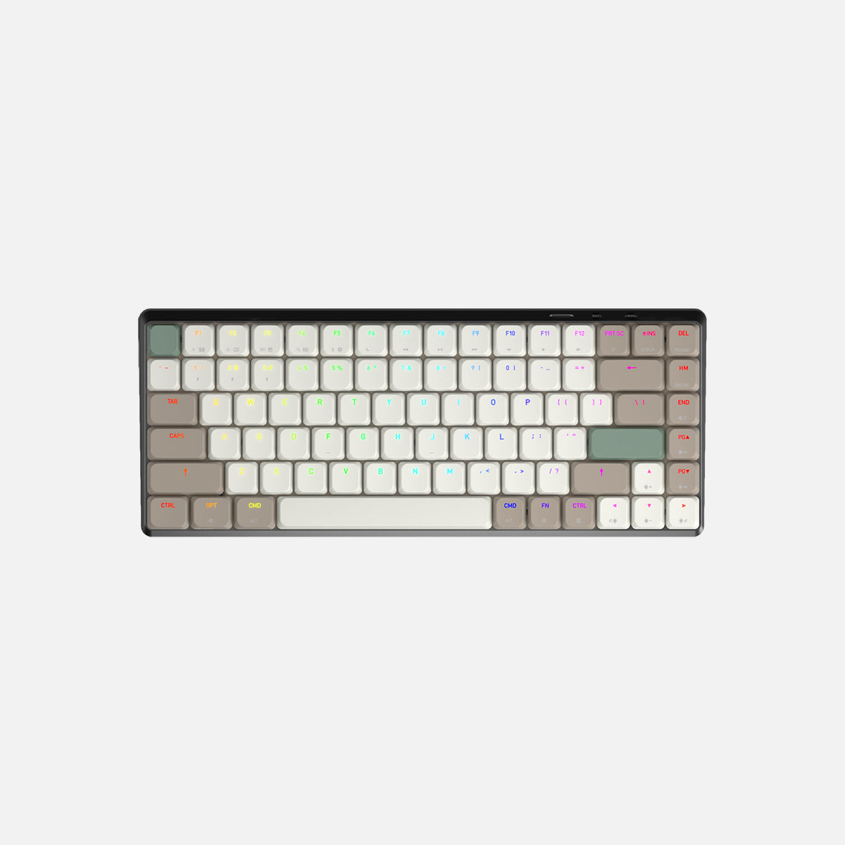 Teclado Cascade slim 75% sem fio hot-swappable - octo