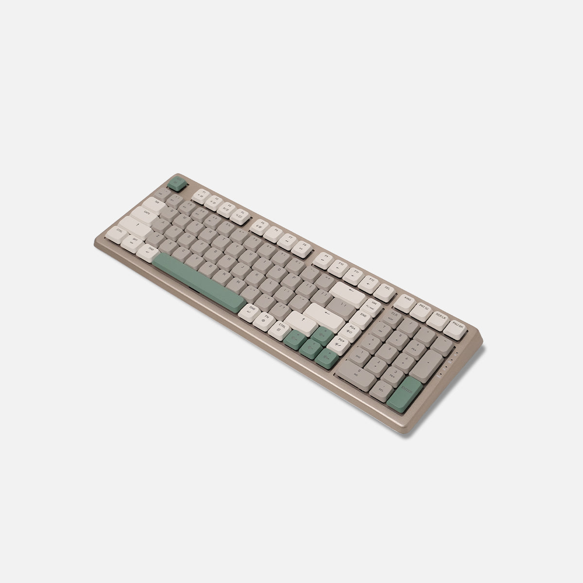 Cascade 98% dun draadloos hot-swappable toetsenbord