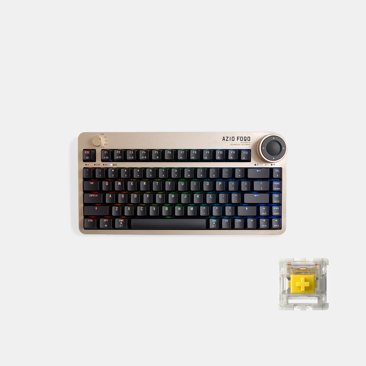 Teclado inalámbrico foqo