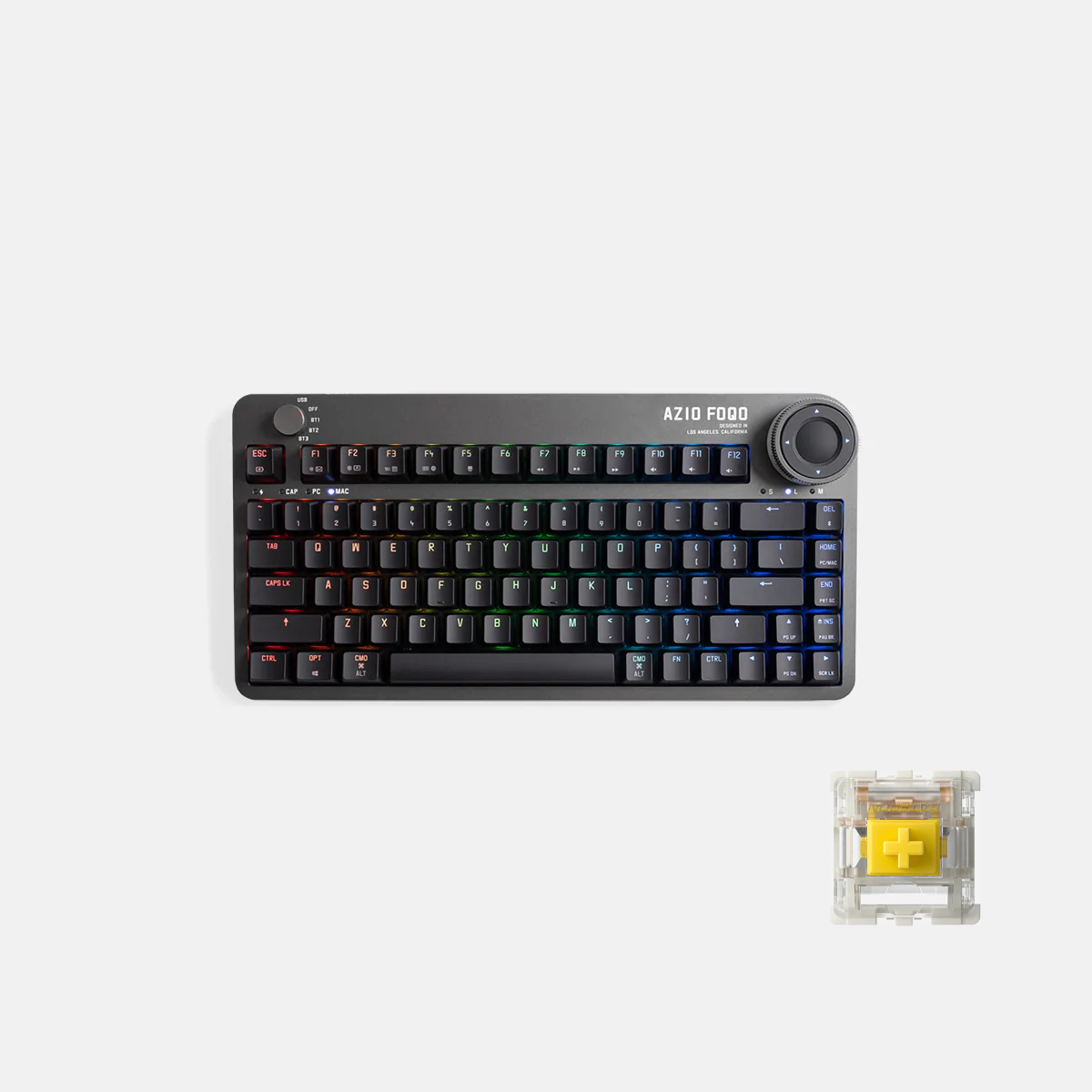 Teclado inalámbrico foqo