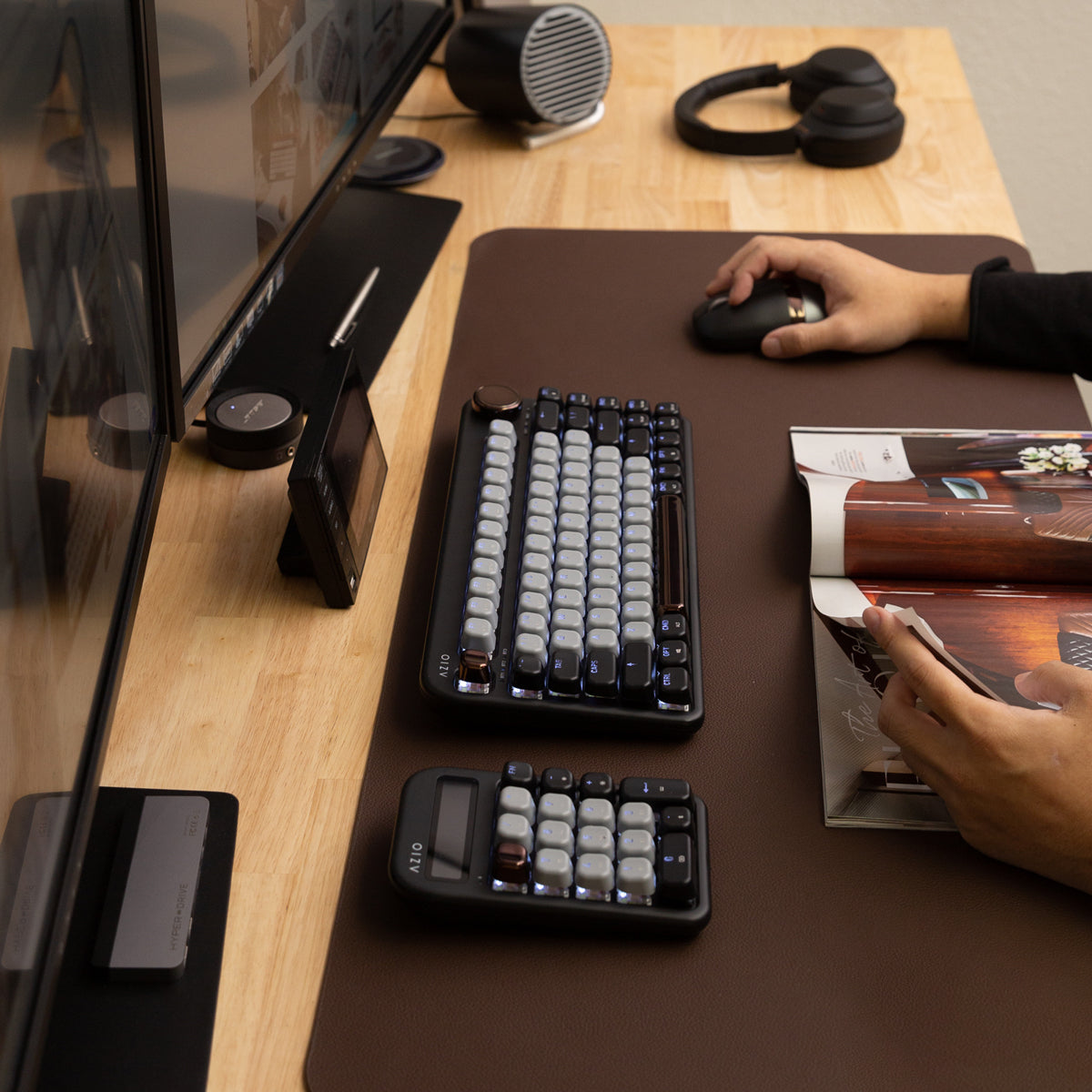 Drahtlose Izo-Tastatur (roter Schalter)