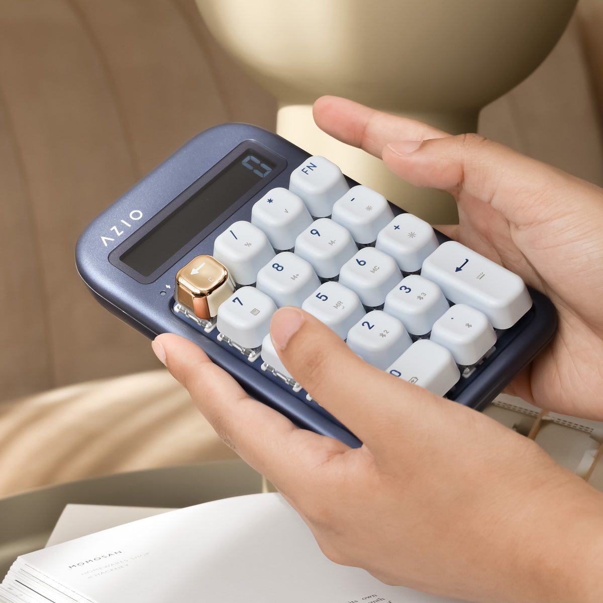 Izo numpad / rekenmachine (blauwe schakelaar)