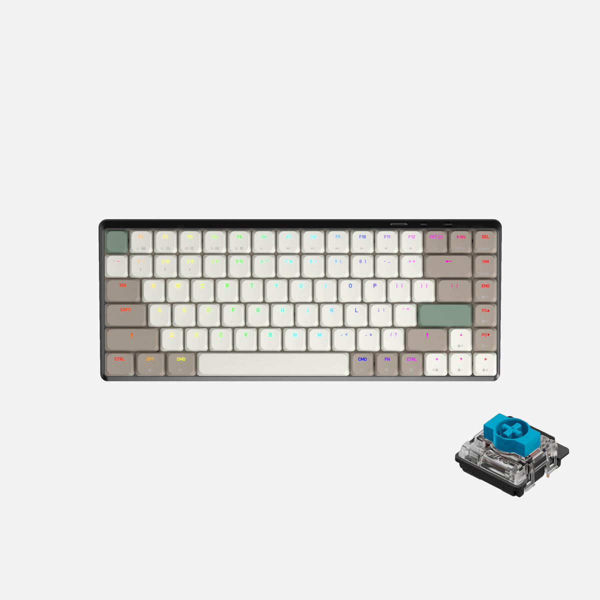 Cascade スリム 75% ワイヤレス ホットスワップ対応キーボード