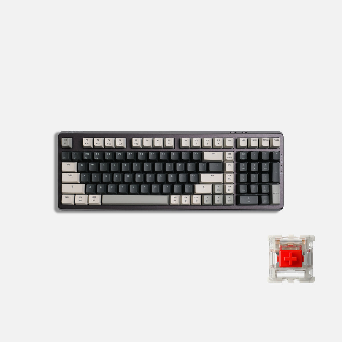 Cascade 98% keyboard hot-swappable nirkabel